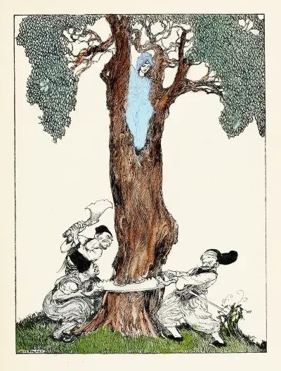 Forty-four Turkish fairy tales Pl 02 av Willy Pogany