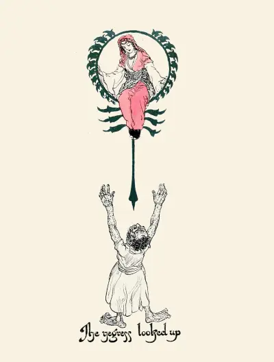 Forty-four Turkish fairy tales Pl 07 av Willy Pogany