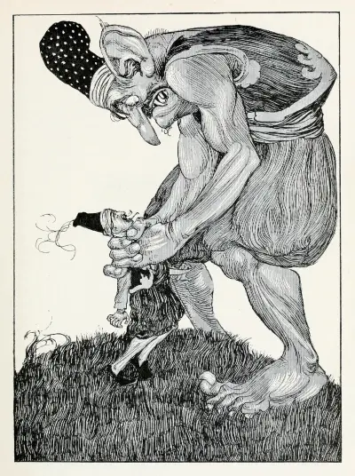 Forty-four Turkish fairy tales Pl 10 av Willy Pogany
