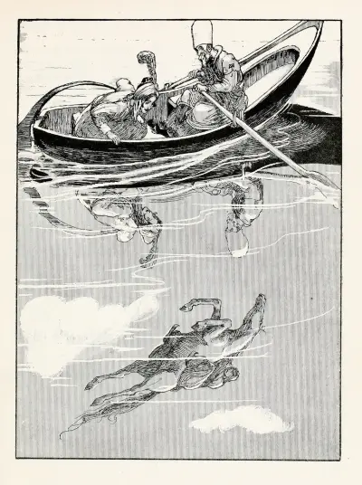 Forty-four Turkish fairy tales Pl 24 av Willy Pogany