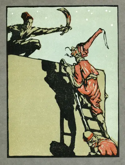 Forty-four Turkish fairy tales Pl 33 av Willy Pogany