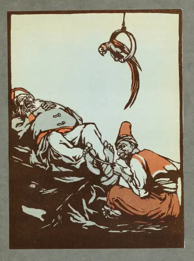 Forty-four Turkish fairy tales Pl 34 av Willy Pogany