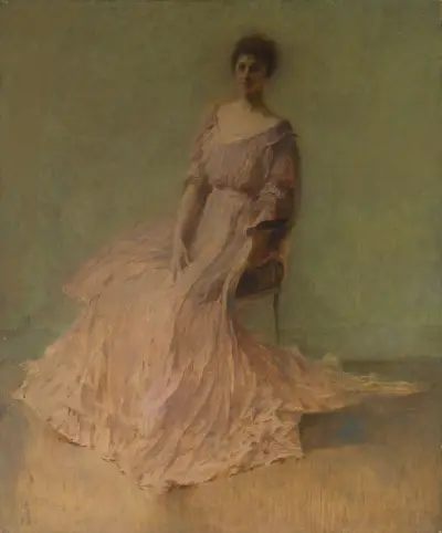 Lilac Dress av Thomas Wilmer Dewing