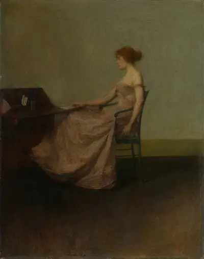 The Letter, Thomas Wilmer Dewing