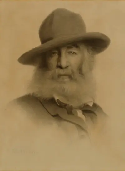 Walt Whitman av Thomas Wilmer Dewing