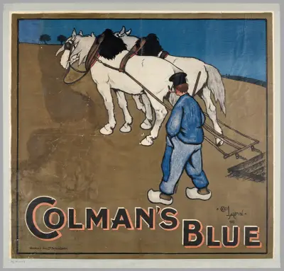 Colman’s blue av Cecil Charles Windsor Aldin