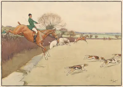 Up and Over av Cecil Charles Windsor Aldin