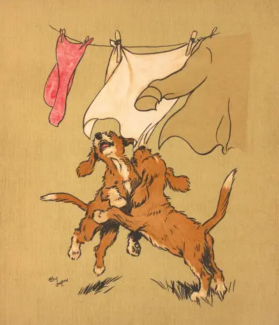 Washing av Cecil Charles Windsor Aldin