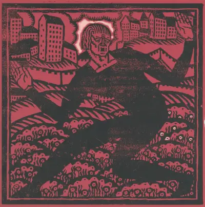 Design for fine art print, ‘The Mad Dancer’.] [Woodcut print av Winold Reiss