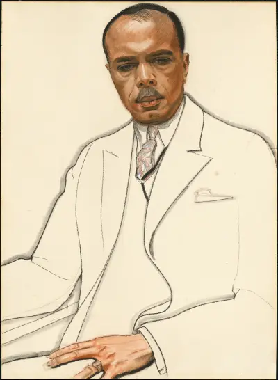 James Weldon Johnson av Winold Reiss