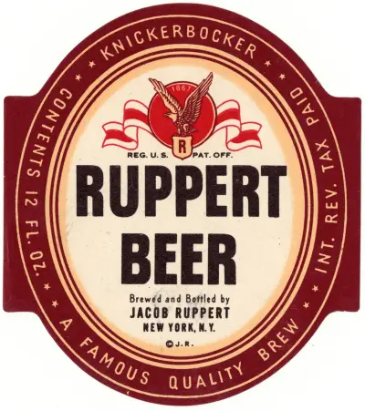 Ruppert Beer Label av Winold Reiss