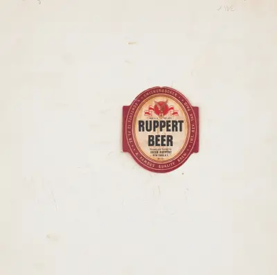 Ruppert Beer Label av Winold Reiss