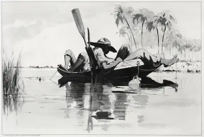 A Fishing Party av Winslow Homer