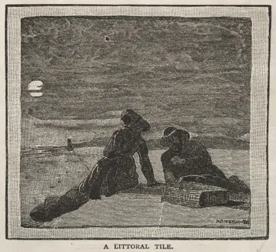 A Littoral Tile av Winslow Homer