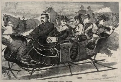 Christmas Belles av Winslow Homer