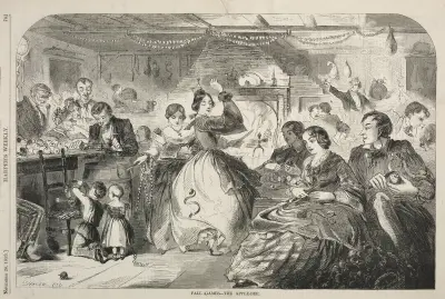 Fall Games – The Apple Bee av Winslow Homer