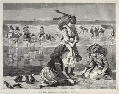 Low Tide av Winslow Homer