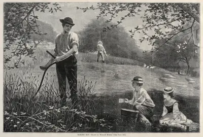 Making Hay av Winslow Homer