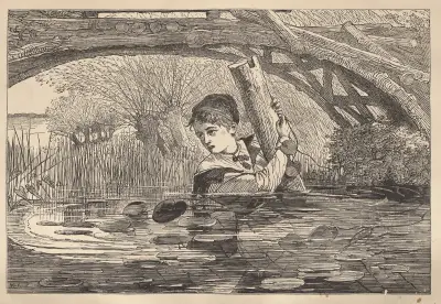 ‘Orrin, Make Haste, I Am Perishing’ av Winslow Homer