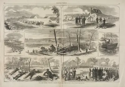 Our Army before Yorktown, Virginia av Winslow Homer