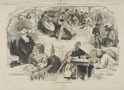 Our Women and the War av Winslow Homer