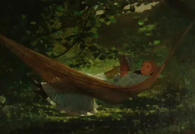 Sunlight and Shadow av Winslow Homer