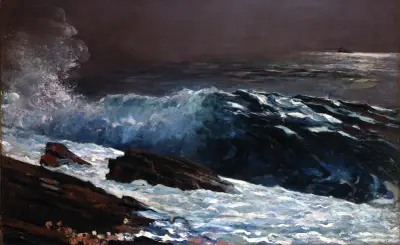 Sunlight on the Coast av Winslow Homer
