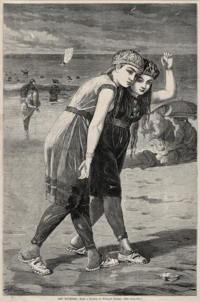 The Bathers av Winslow Homer