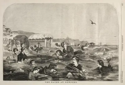 Łaźnie w Newport, Winslow Homer