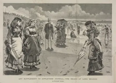The Beach at Long Branch, 1869 – nr 1 av Winslow Homer