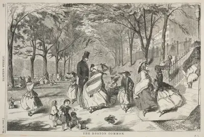 The Boston Common av Winslow Homer