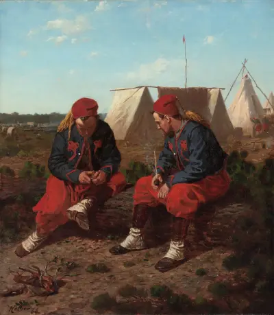 The Brierwood Pipe av Winslow Homer
