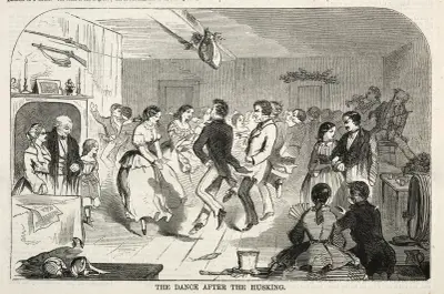 Taniec po obieraniu kukurydzy, Winslow Homer