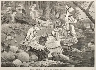 The Fishing Party av Winslow Homer