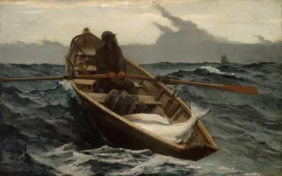 The Fog Warning av Winslow Homer