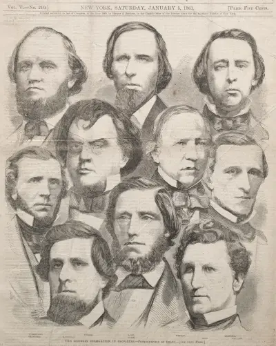 The Georgia Delegation in Congress av Winslow Homer