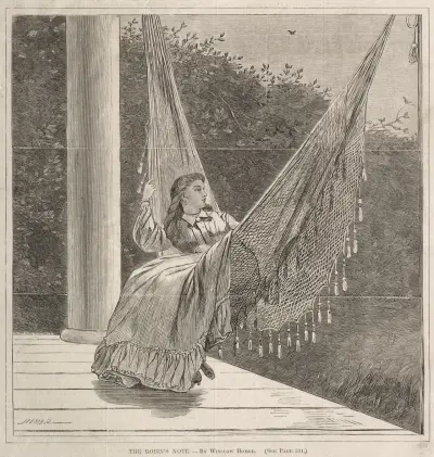 The Robin’s Note av Winslow Homer