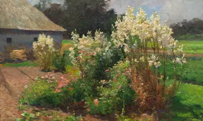 Blühender Sommergarten av Olga Wisinger-Florian