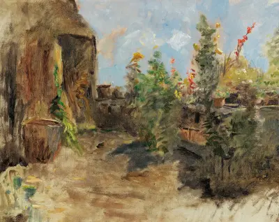 Bauernhausgarten von Olga Wisinger-Florian