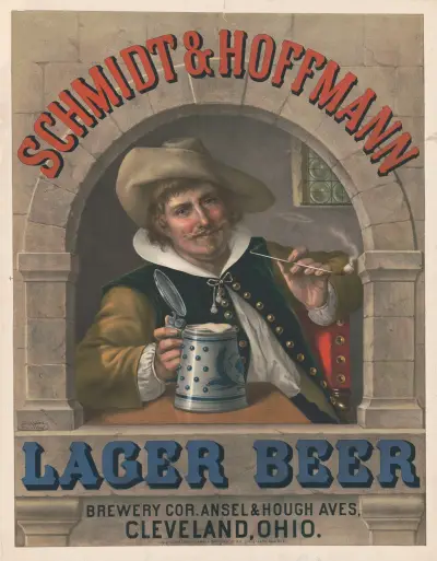 Schmidt & Hoffmann lager beer, 1880 – nr 2 av Wittemann Bros.