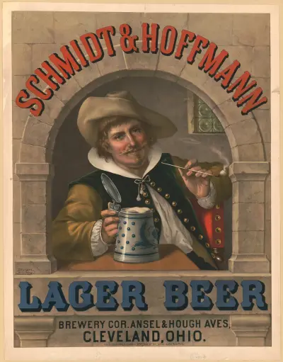 Schmidt & Hoffmann lager beer, 1880 – Nr. 1, Wittemann Bros.