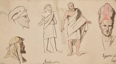 Stroje arabskie i egipskie, Wojciech Gerson