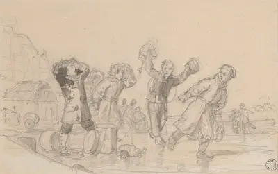 Dzieci na lodowisku, Wojciech Gerson