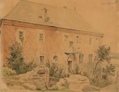 Das Długosz-Haus in Sandomierz, das sogenannte Rote Haus von Wojciech Gerson