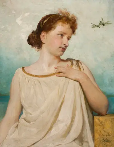 Porträt der Irena Solska, geborene Poświk von Wojciech Gerson