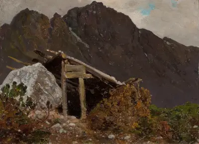 Krajobraz tatrzański, 1894, Wojciech Gerson