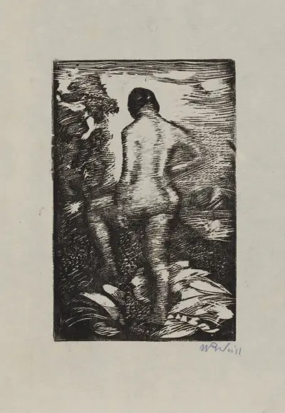 Akt kobiecy av Wojciech Weiss