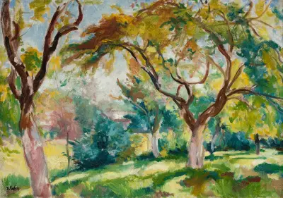 Äppelträd av Wojciech Weiss