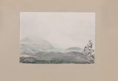 Krajobraz II av Wojciech Weiss
