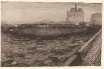 Bårhus – Paris av Wojciech Weiss